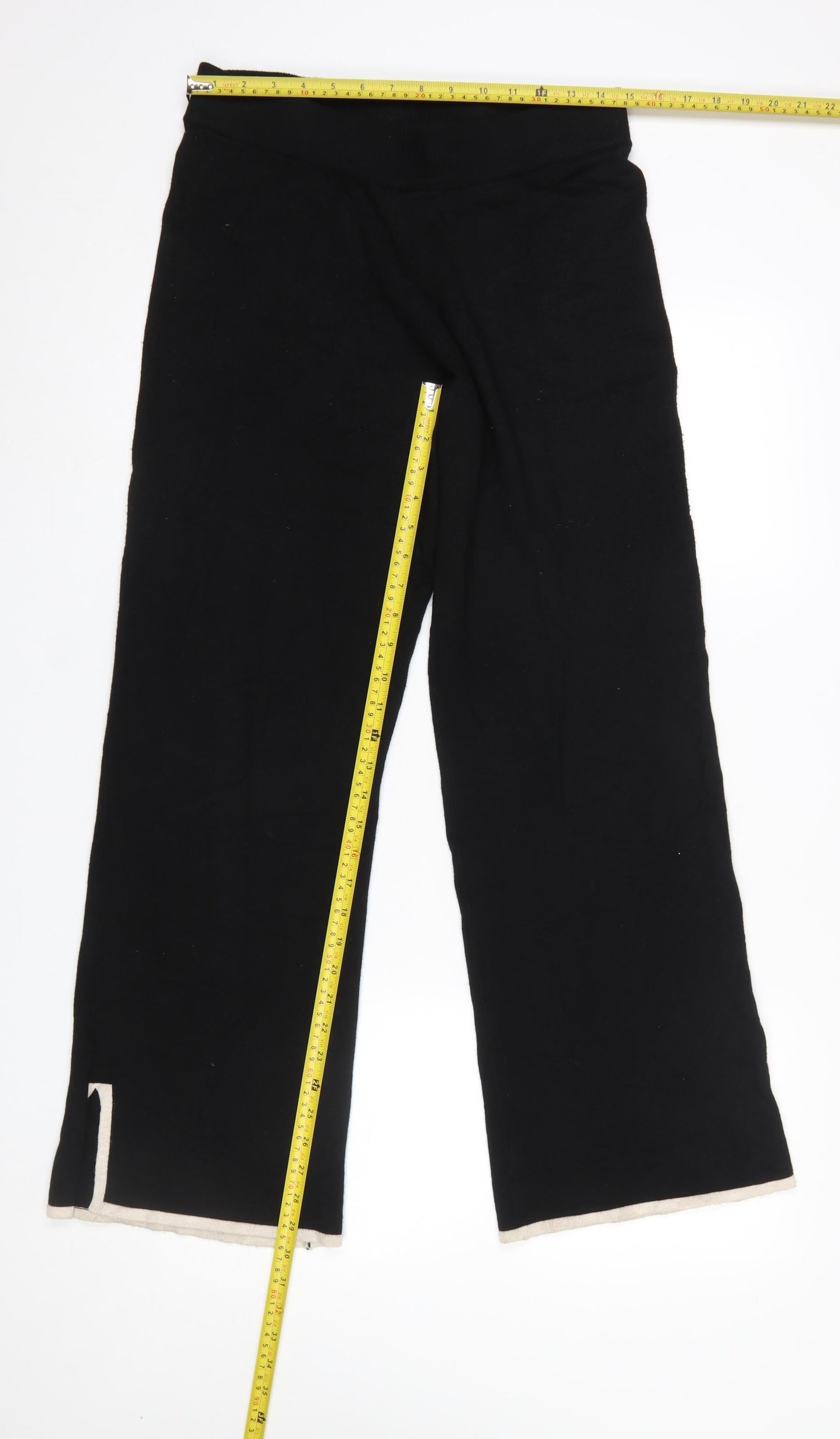Womens UK Size 14 Dunnes Stores Regular Fit CasualWorkwearTravel Black Trousers