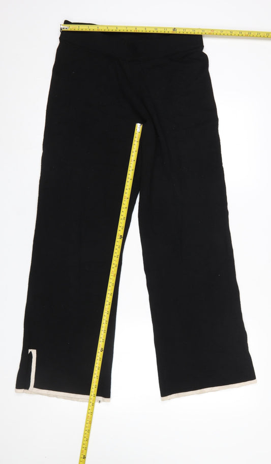 Womens UK Size 14 Dunnes Stores Regular Fit CasualWorkwearTravel Black Trousers