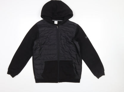 Boys UK Size 12-14 Years Holyfield Black Puffer Jacket
