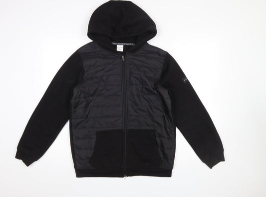 Boys UK Size 12-14 Years Holyfield Black Puffer Jacket