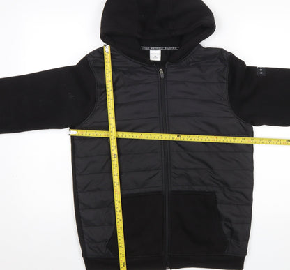 Boys UK Size 12-14 Years Holyfield Black Puffer Jacket