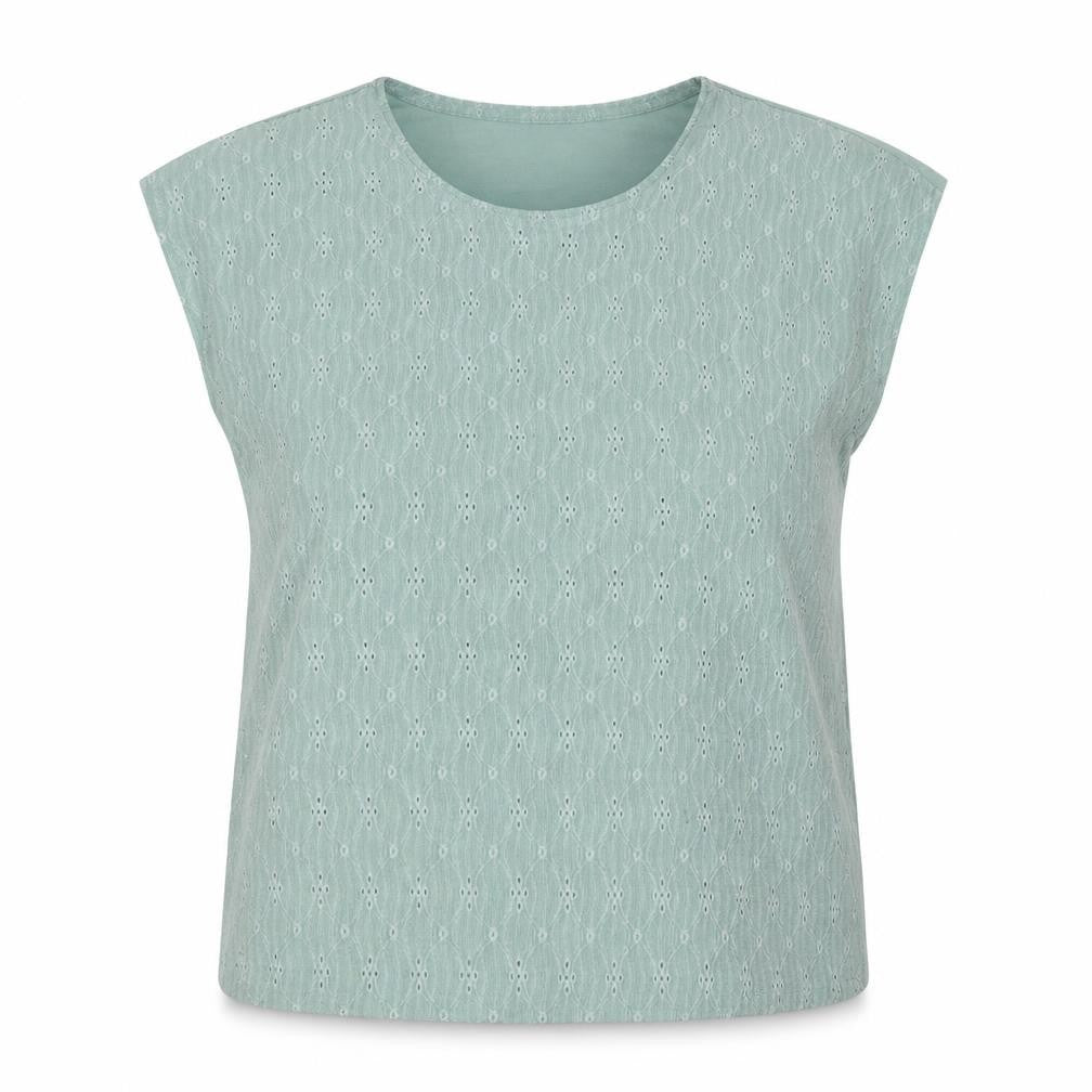 Womens UK Size 18 Bonmarché Green Basic Blouse