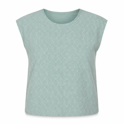 Womens UK Size 18 Bonmarché Green Basic Blouse