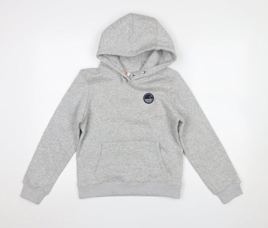 Boys UK Size 11-12 Years SoulCal & Co Grey Pullover Hoodie