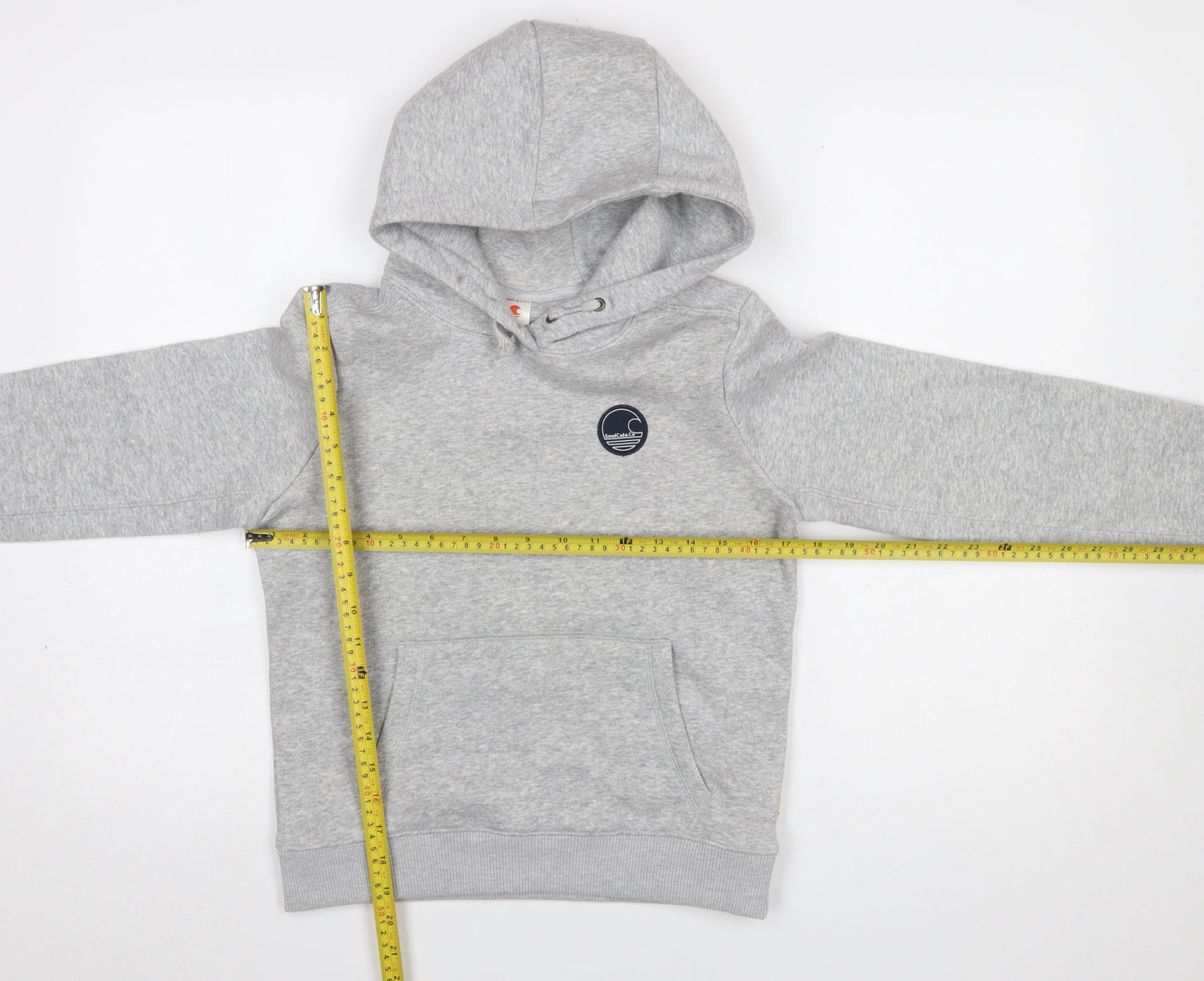 Boys UK Size 11-12 Years SoulCal & Co Grey Pullover Hoodie