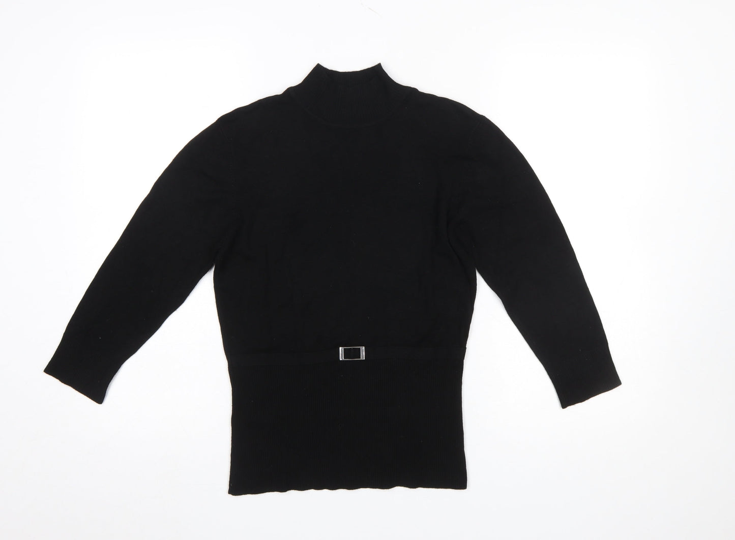Womens UK Size 12 Wallis Black Pullover Jumper