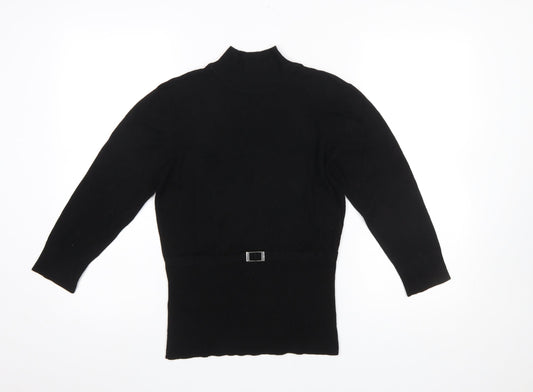Womens UK Size 12 Wallis Black Pullover Jumper