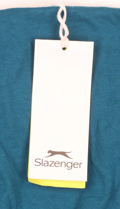 Slazenger Men's Blue Crew Neck Short Sleeve Cotton T-Shirt L