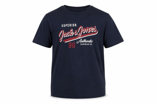 Boys UK Size 12 Years JACK & JONES Blue Basic T-Shirt