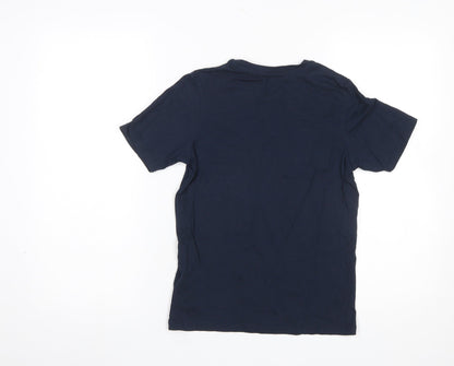 Boys UK Size 12 Years JACK & JONES Blue Basic T-Shirt