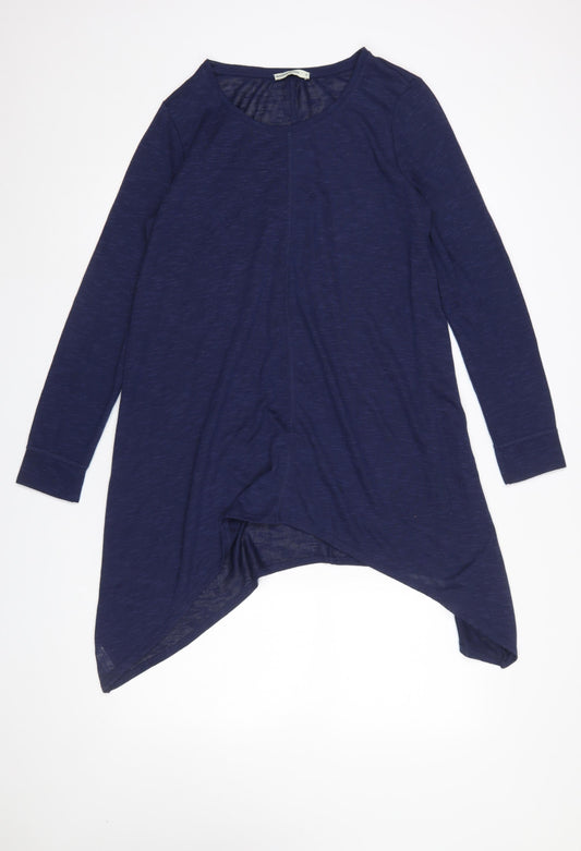 Womens UK Size M Woolworths Blue Tunic Jumper