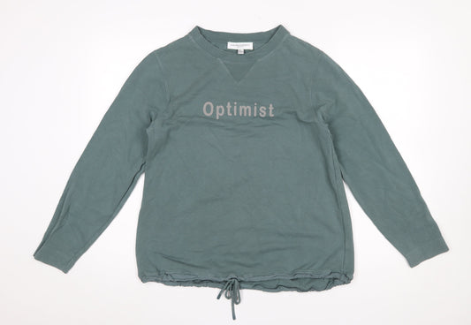 Womens UK Size S Carolyn Donnelly Green Pullover Sweatshirt