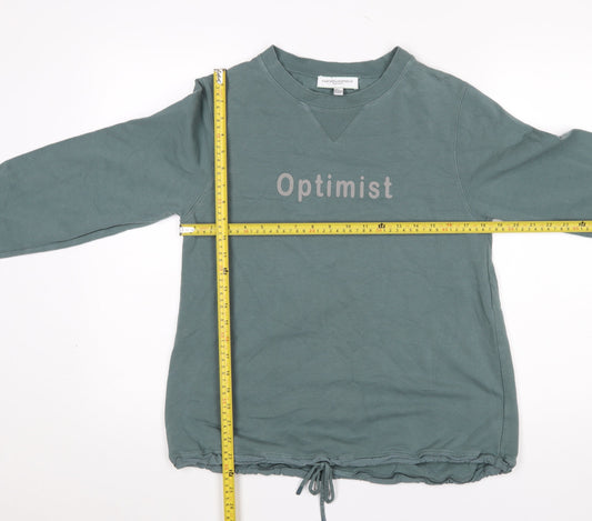 Womens UK Size S Carolyn Donnelly Green Pullover Sweatshirt