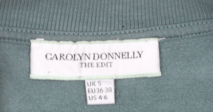 Womens UK Size S Carolyn Donnelly Green Pullover Sweatshirt