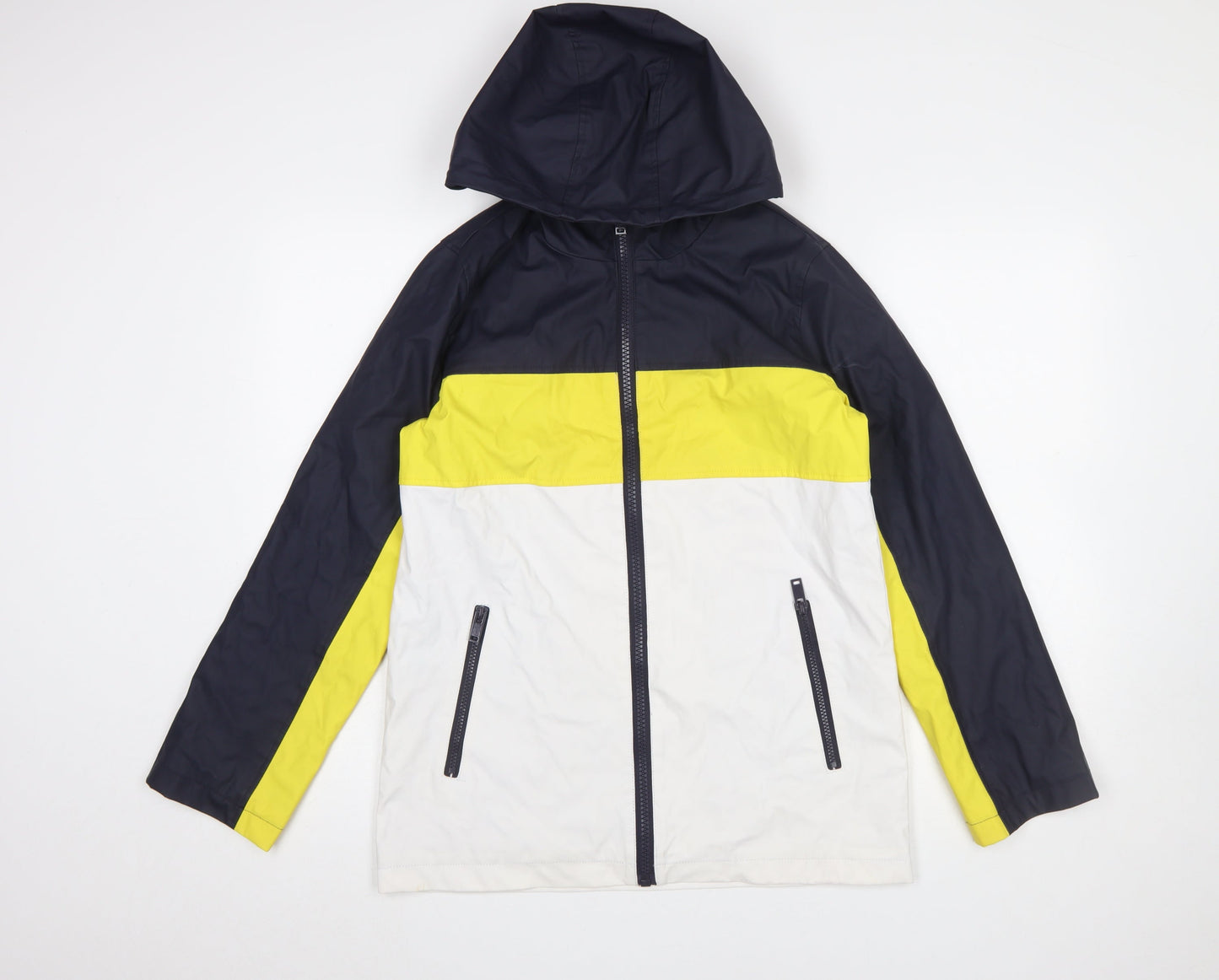Womens UK Size 8 Topshop Multicoloured Windbreaker Coat
