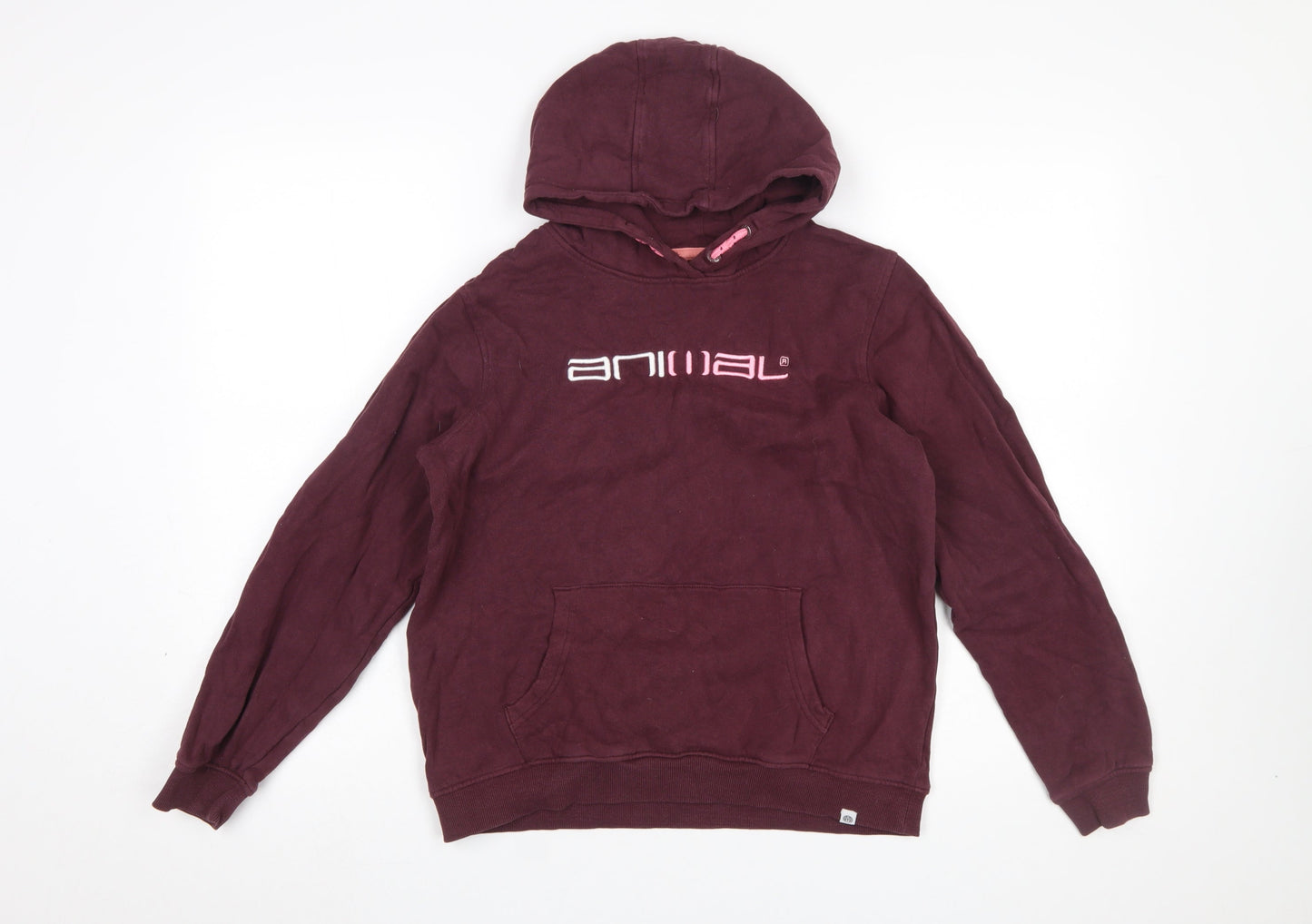 Girls UK Size 13 Years Animal Brown Pullover Hoodie