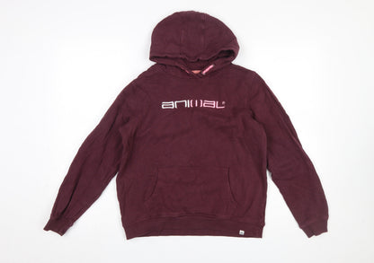 Girls UK Size 13 Years Animal Brown Pullover Hoodie