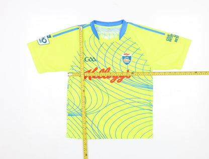 O'Neills Boys Yellow GAA Kellogg's Cool Camps Jersey T-Shirt Size 3 Years