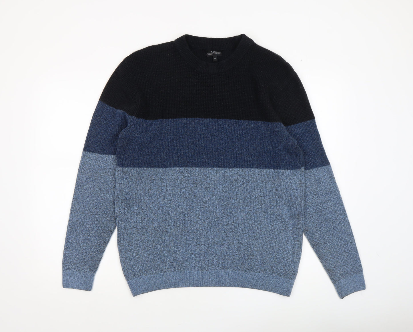 Mens UK Size XL NEXT Blue Pullover Jumper