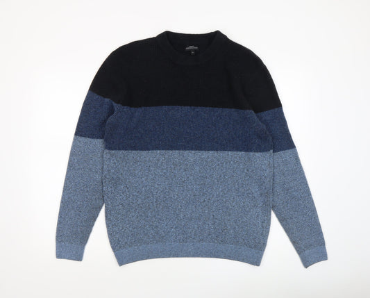 Mens UK Size XL NEXT Blue Pullover Jumper