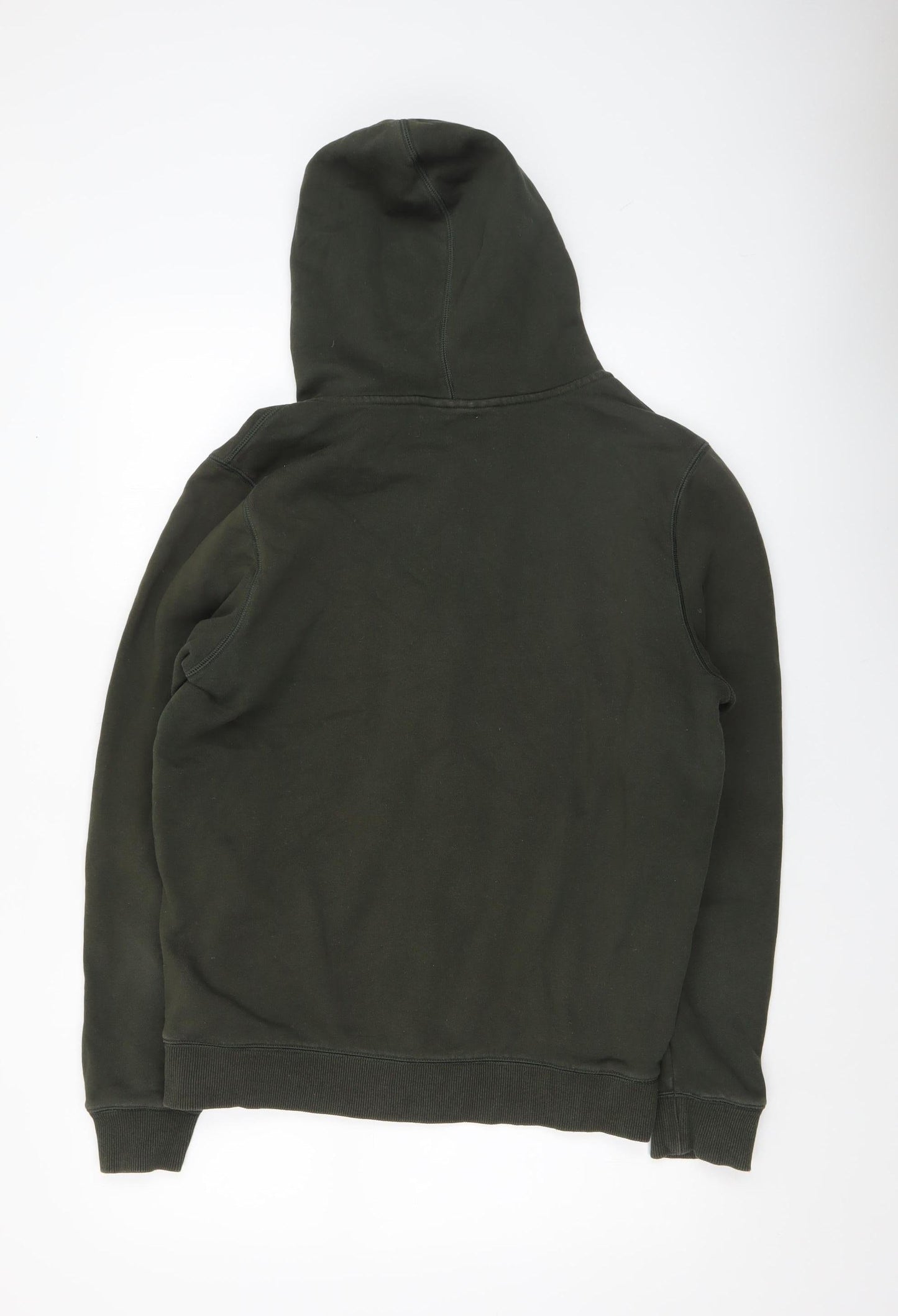 Mens UK Size M Under armour Green Full Zip Hoodie