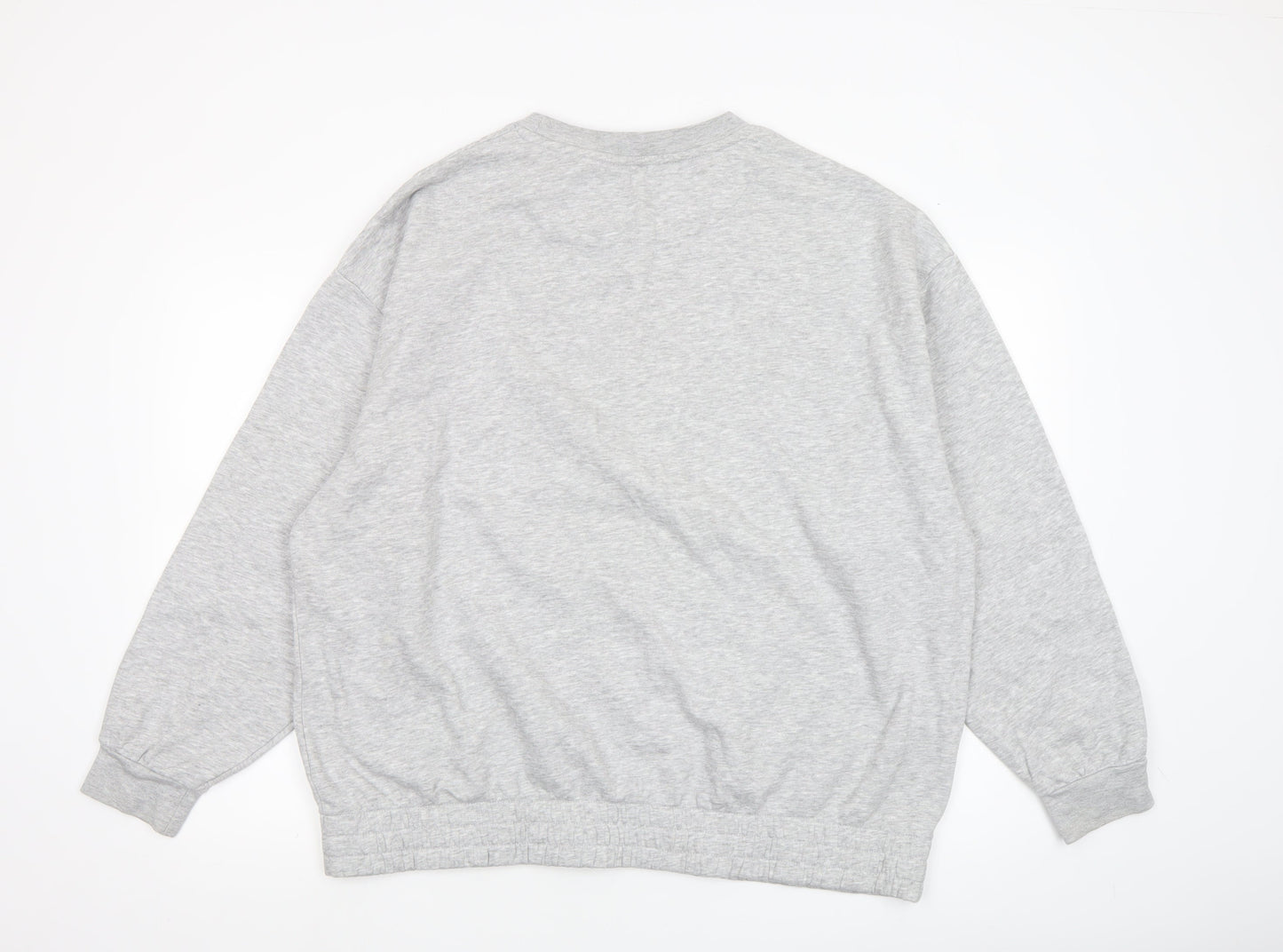 Womens UK Size XL U.S. Polo Assn. Grey Pullover Sweatshirt