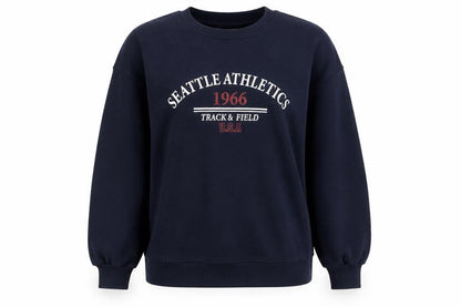 Womens UK Size S ASOS Blue Pullover Sweatshirt