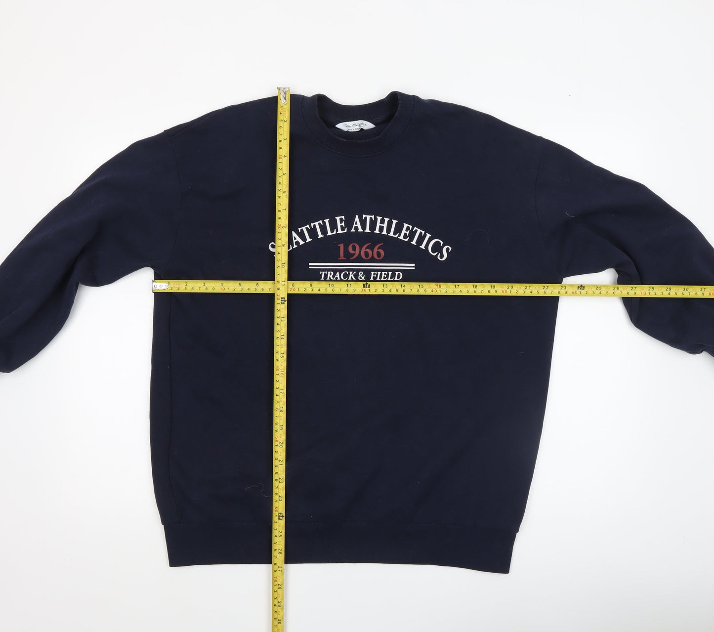 Womens UK Size S ASOS Blue Pullover Sweatshirt