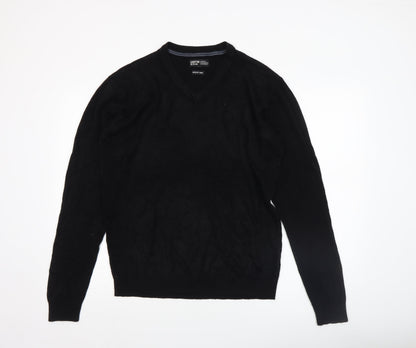 Mens UK Size L Sandstone & Co. Men Black Pullover Jumper