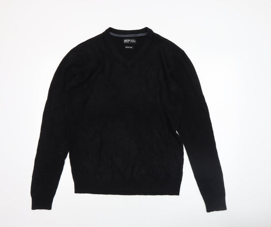 Mens UK Size L Sandstone & Co. Men Black Pullover Jumper