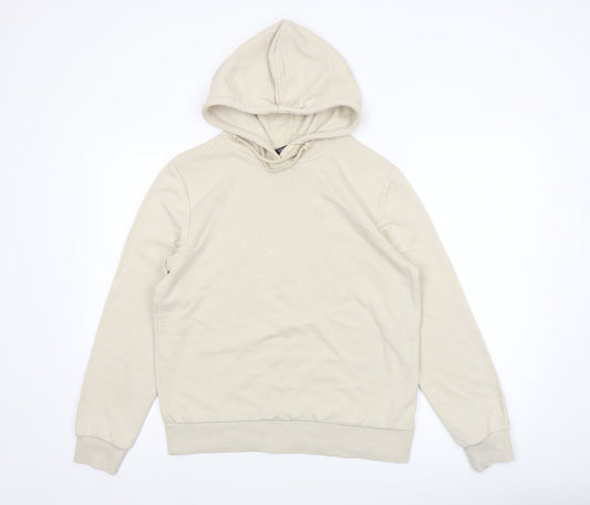 Womens UK Size 10 Marks and Spencer Beige Pullover Hoodie