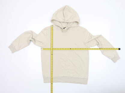 Womens UK Size 10 Marks and Spencer Beige Pullover Hoodie