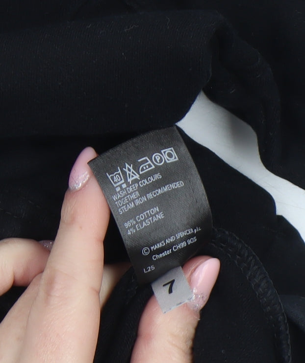 Womens UK Size 12 Marks and Spencer Black Basic Jacket
