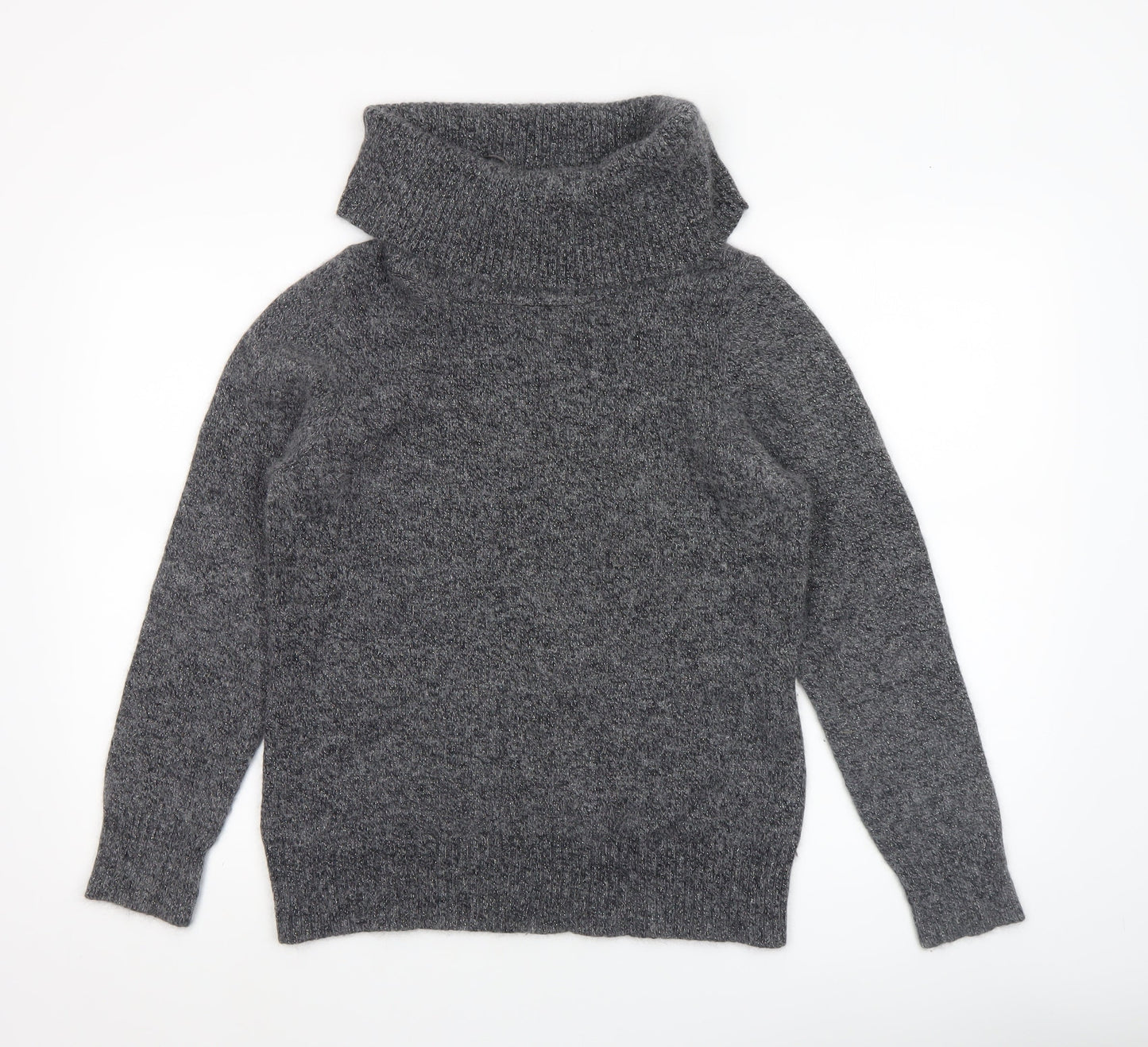 Womens UK Size 14 BHS Grey Pullover Jumper