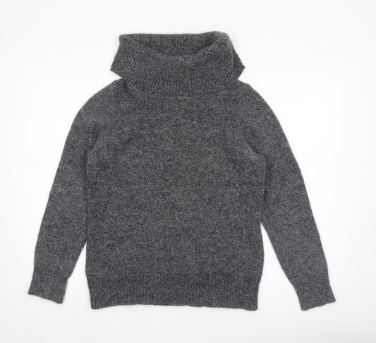 Womens UK Size 14 BHS Grey Pullover Jumper