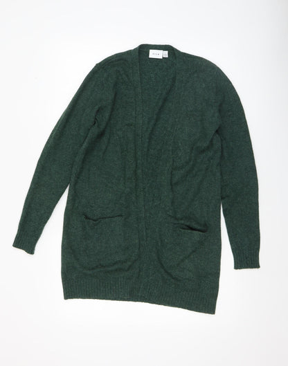 Womens UK Size 8 VILA Green Cardigan Jumper