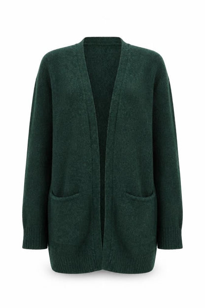 Womens UK Size 8 VILA Green Cardigan Jumper