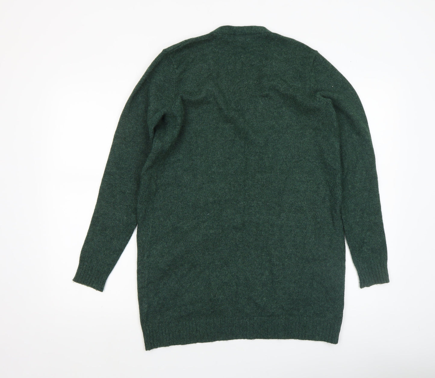 Womens UK Size 8 VILA Green Cardigan Jumper