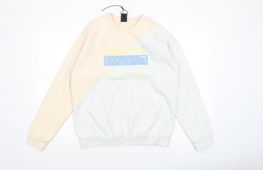 Womens UK Size XS P.E Nation Multicoloured Pullover Sweatshirt