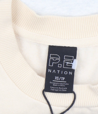 Womens UK Size XS P.E Nation Multicoloured Pullover Sweatshirt