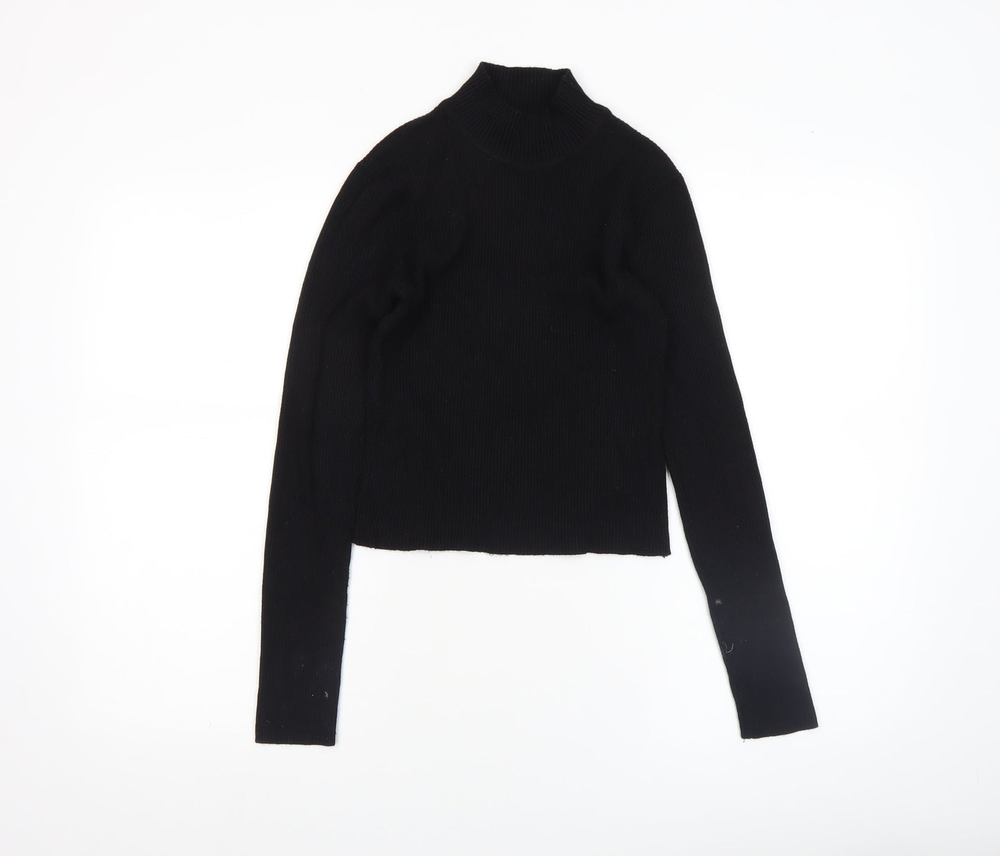 Womens UK Size 12 Pull & Bear Black Pullover Jumper
