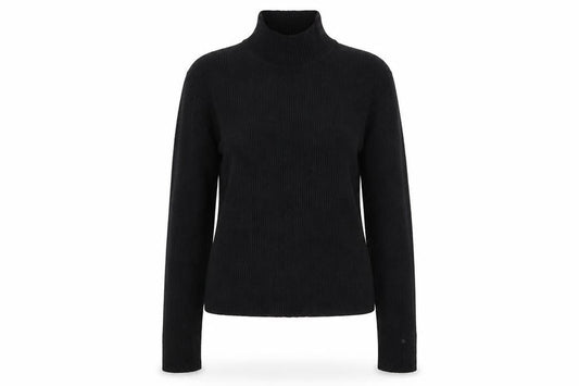 Womens UK Size 12 Pull & Bear Black Pullover Jumper
