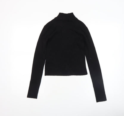Womens UK Size 12 Pull & Bear Black Pullover Jumper