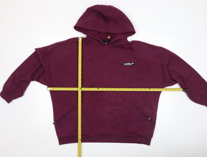 Womens UK Size 14 ellesse Purple Pullover Hoodie