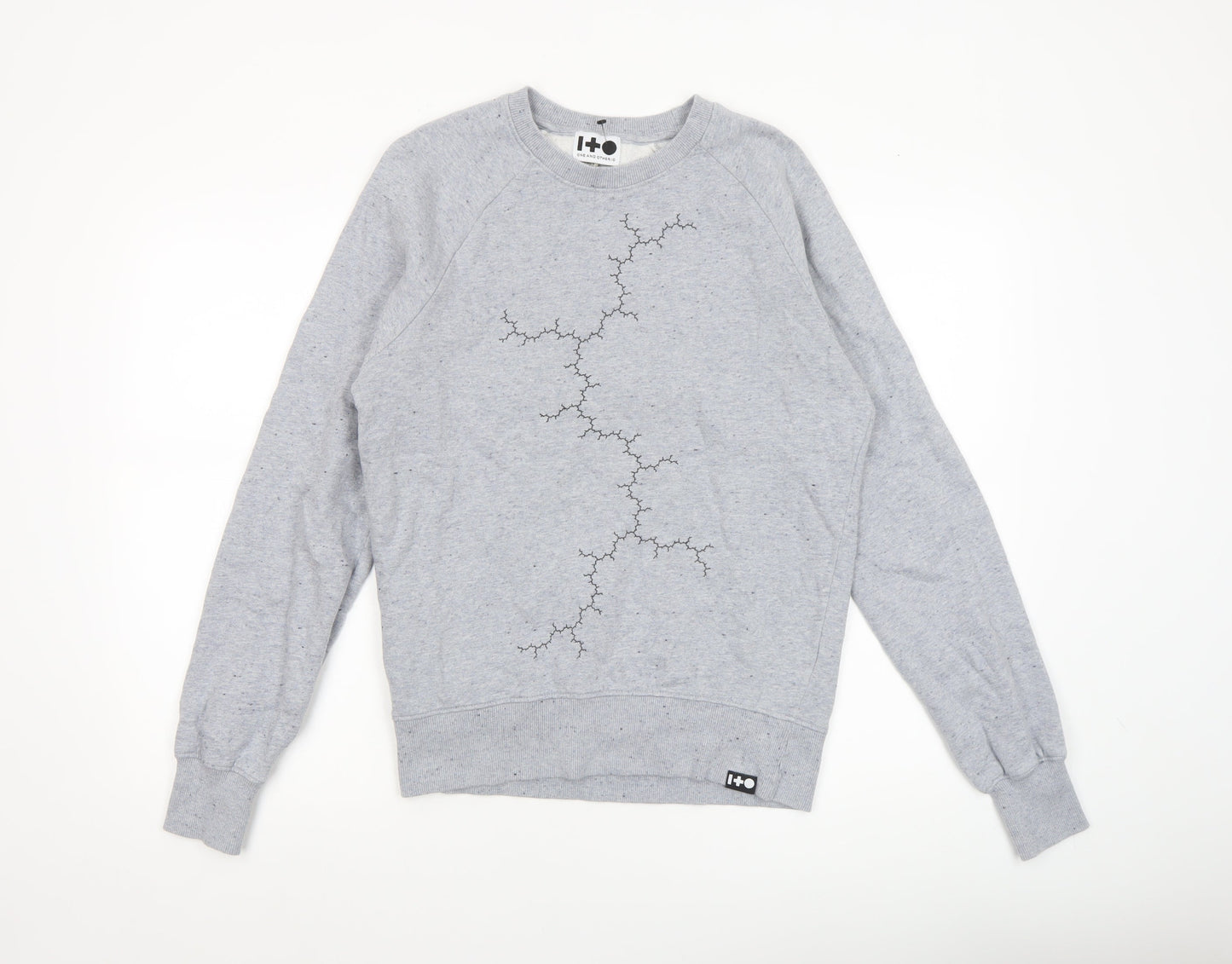 Womens UK Size XS One and Other.io Grey Pullover Sweatshirt