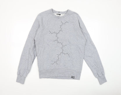 Womens UK Size XS One and Other.io Grey Pullover Sweatshirt