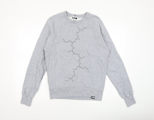 Womens UK Size XS One and Other.io Grey Pullover Sweatshirt