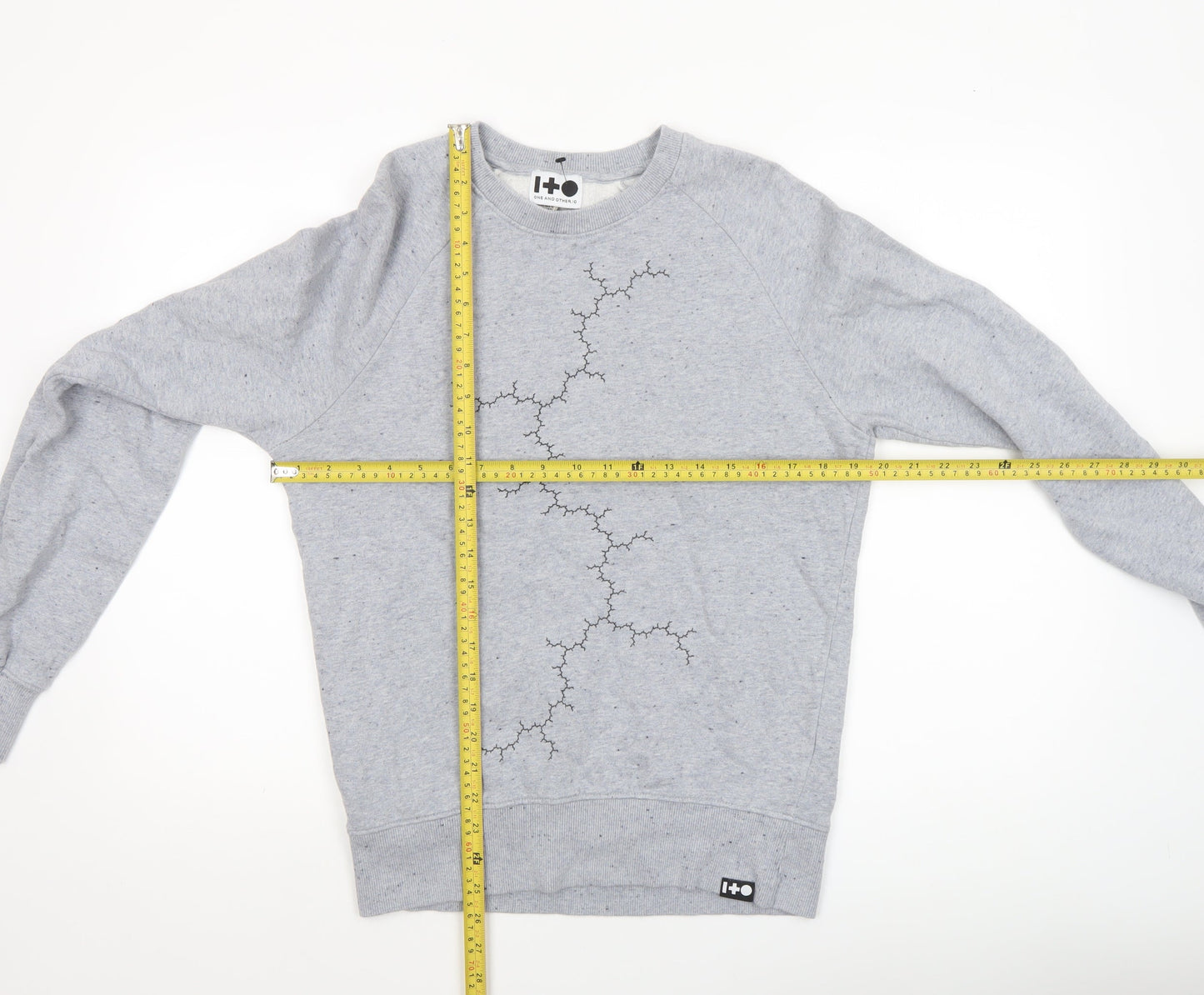 Womens UK Size XS One and Other.io Grey Pullover Sweatshirt