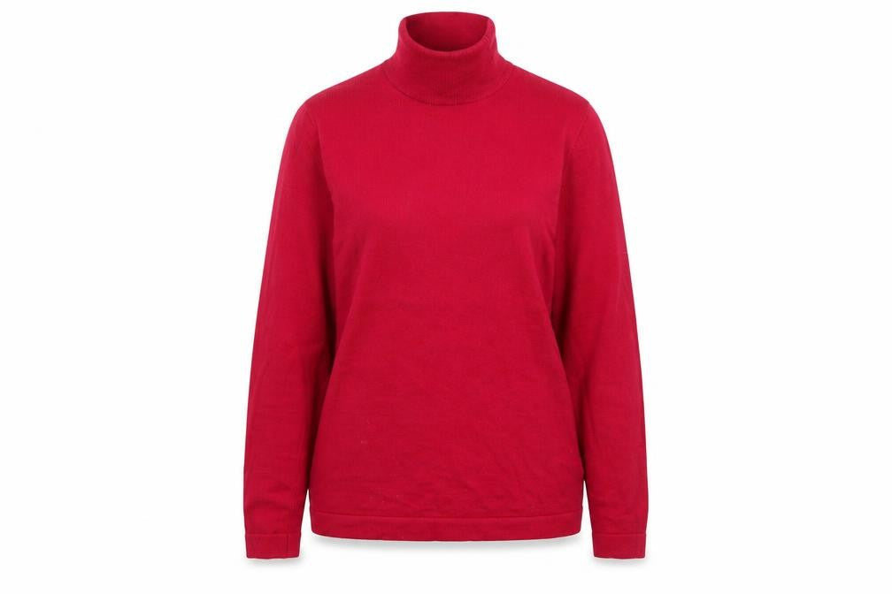 Womens UK Size 10 David Nieper Red Pullover Jumper