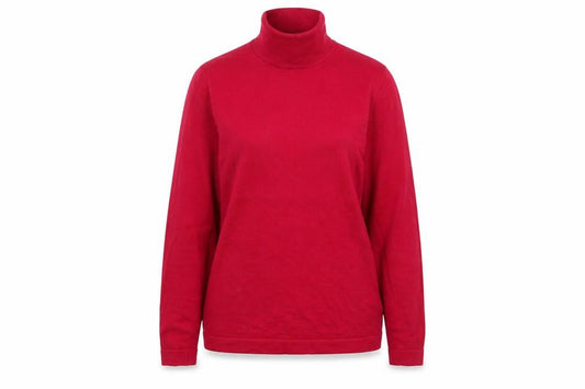 Womens UK Size 10 David Nieper Red Pullover Jumper